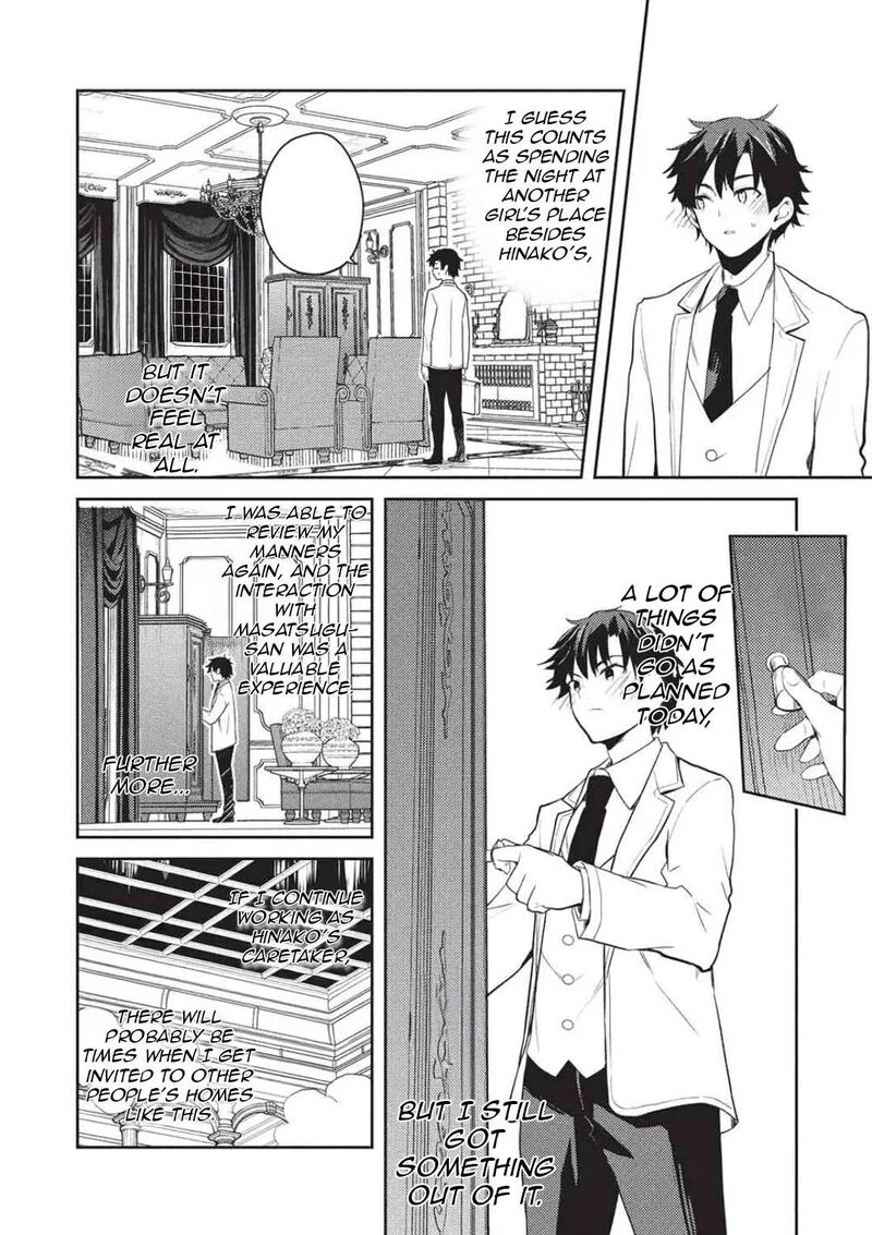 Saijo no Osewa Takane no Hana-darakena Meimon-kou de, Gakuin Ichi no Ojou-sama (Seikatsu Nouryoku Kaimu) wo Kagenagara Osewa suru Koto ni Narimashita Chapter 28 page 29