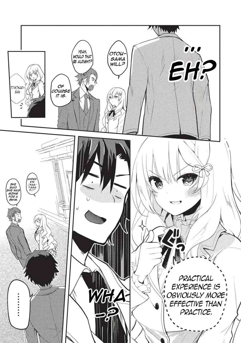 Saijo no Osewa Takane no Hana-darakena Meimon-kou de, Gakuin Ichi no Ojou-sama (Seikatsu Nouryoku Kaimu) wo Kagenagara Osewa suru Koto ni Narimashita Chapter 28 page 12