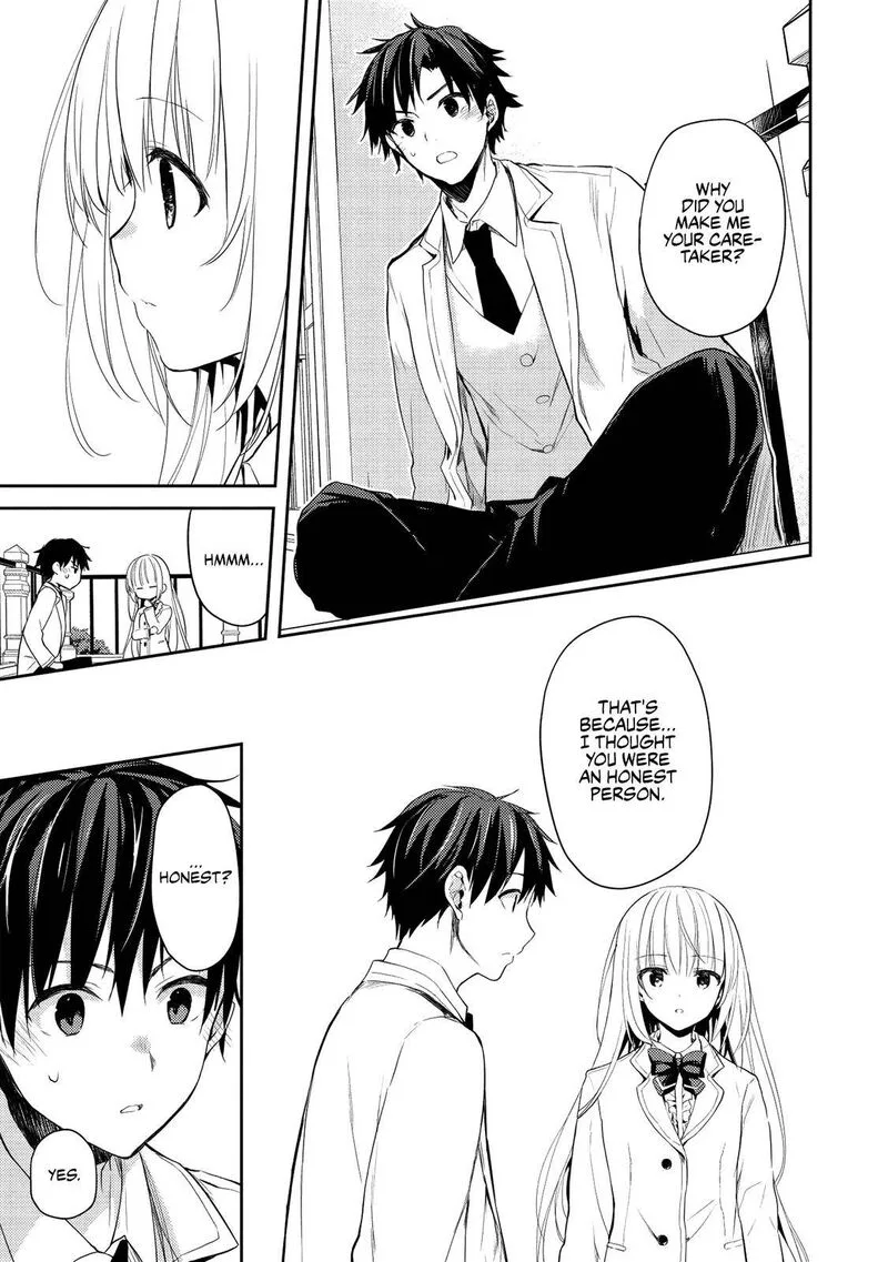 Saijo no Osewa Takane no Hana-darakena Meimon-kou de, Gakuin Ichi no Ojou-sama (Seikatsu Nouryoku Kaimu) wo Kagenagara Osewa suru Koto ni Narimashita Chapter 4 page 18