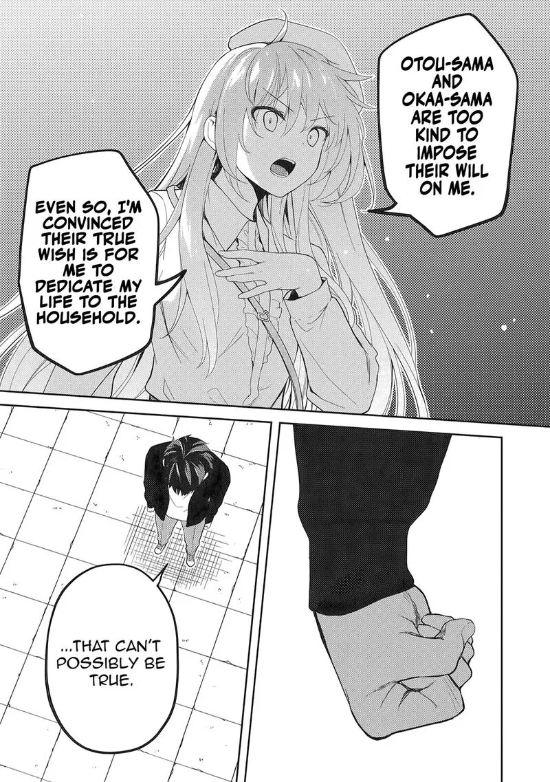 Saijo no Osewa Takane no Hana-darakena Meimon-kou de, Gakuin Ichi no Ojou-sama (Seikatsu Nouryoku Kaimu) wo Kagenagara Osewa suru Koto ni Narimashita Chapter 40 page 7