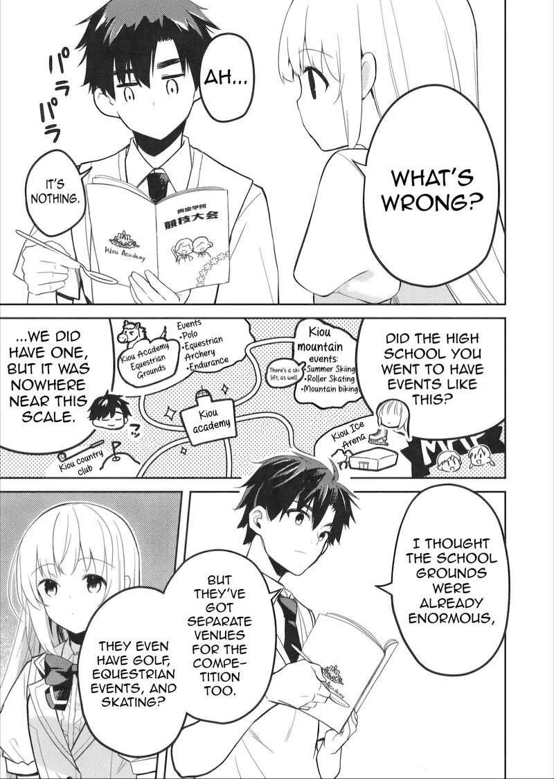 Saijo no Osewa Takane no Hana-darakena Meimon-kou de, Gakuin Ichi no Ojou-sama (Seikatsu Nouryoku Kaimu) wo Kagenagara Osewa suru Koto ni Narimashita Chapter 42 page 16
