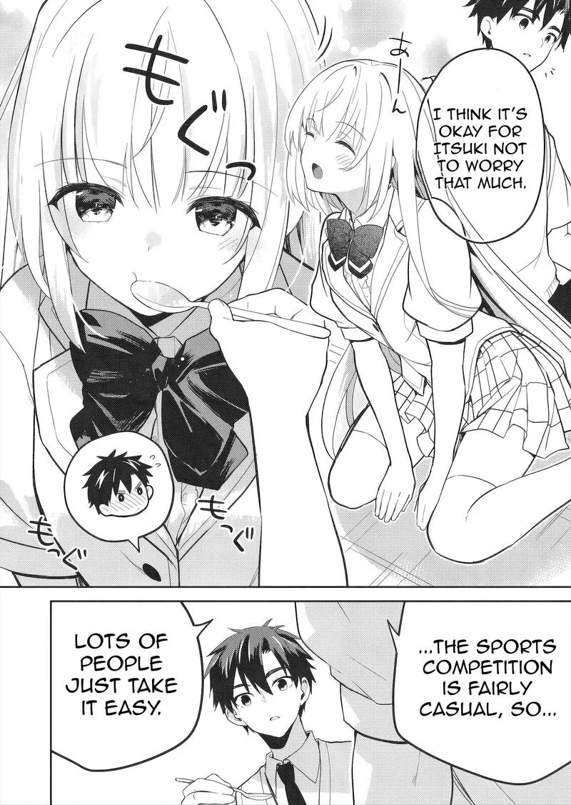 Saijo no Osewa Takane no Hana-darakena Meimon-kou de, Gakuin Ichi no Ojou-sama (Seikatsu Nouryoku Kaimu) wo Kagenagara Osewa suru Koto ni Narimashita Chapter 42 page 17