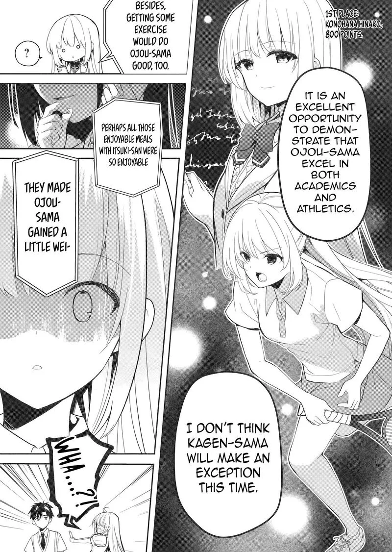 Saijo no Osewa Takane no Hana-darakena Meimon-kou de, Gakuin Ichi no Ojou-sama (Seikatsu Nouryoku Kaimu) wo Kagenagara Osewa suru Koto ni Narimashita Chapter 42 page 22