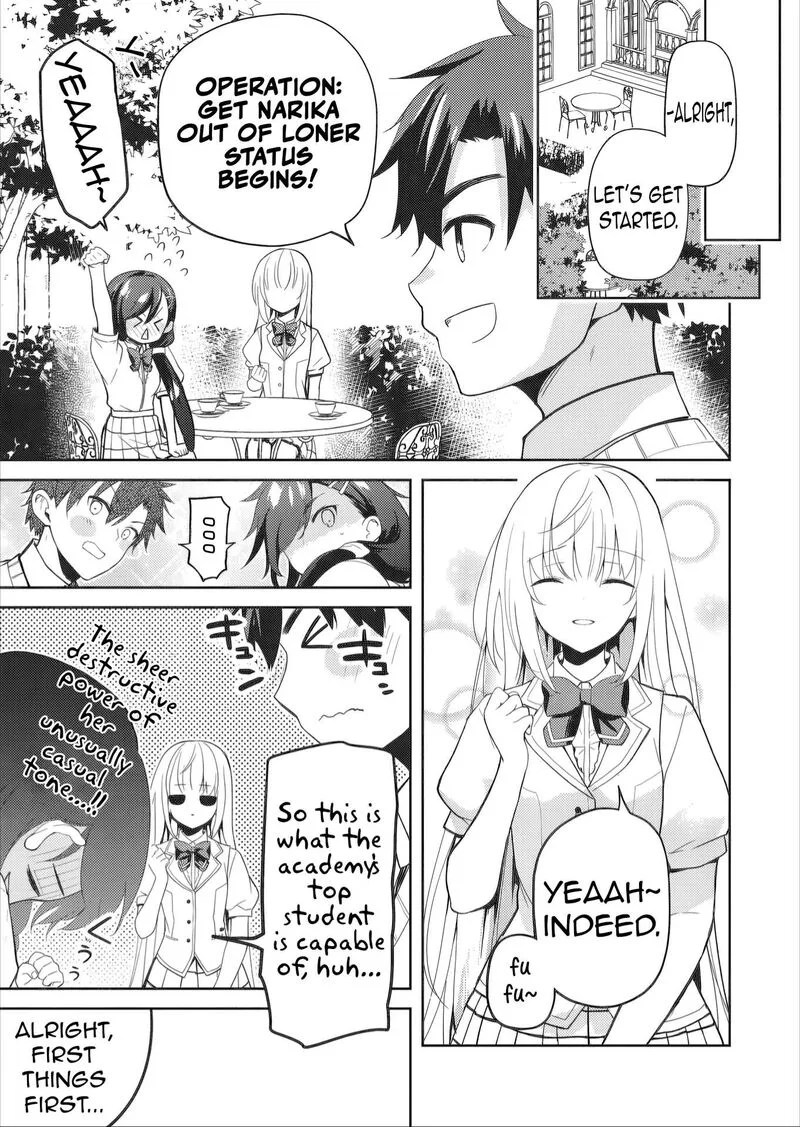 Saijo no Osewa Takane no Hana-darakena Meimon-kou de, Gakuin Ichi no Ojou-sama (Seikatsu Nouryoku Kaimu) wo Kagenagara Osewa suru Koto ni Narimashita Chapter 43 page 25