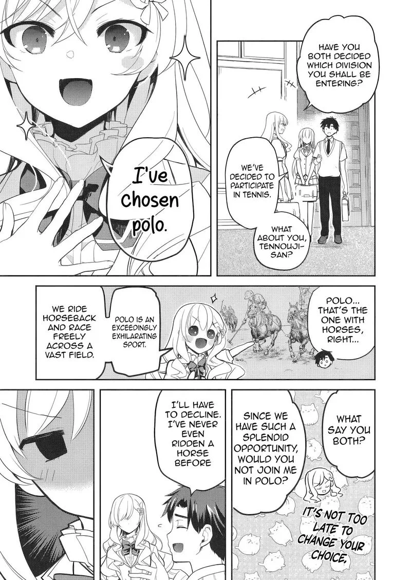 Saijo no Osewa Takane no Hana-darakena Meimon-kou de, Gakuin Ichi no Ojou-sama (Seikatsu Nouryoku Kaimu) wo Kagenagara Osewa suru Koto ni Narimashita Chapter 43 page 18