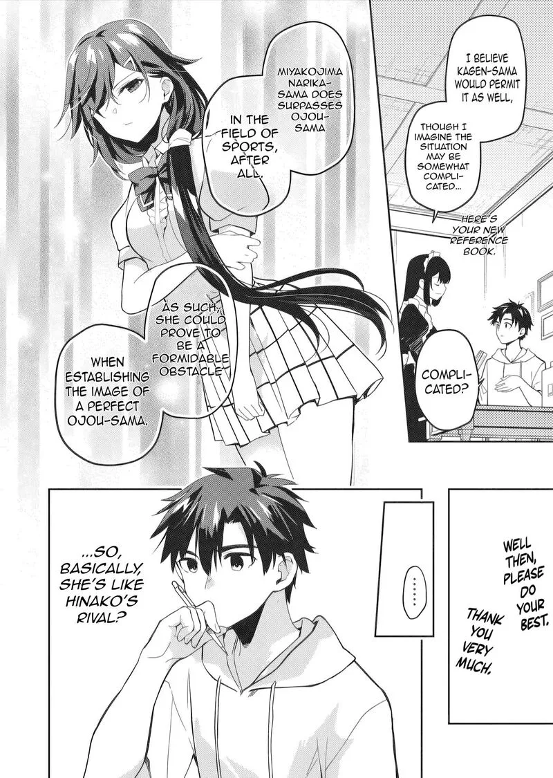 Saijo no Osewa Takane no Hana-darakena Meimon-kou de, Gakuin Ichi no Ojou-sama (Seikatsu Nouryoku Kaimu) wo Kagenagara Osewa suru Koto ni Narimashita Chapter 43 page 13