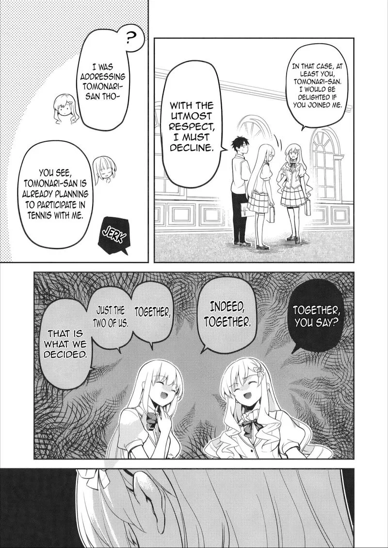 Saijo no Osewa Takane no Hana-darakena Meimon-kou de, Gakuin Ichi no Ojou-sama (Seikatsu Nouryoku Kaimu) wo Kagenagara Osewa suru Koto ni Narimashita Chapter 43 page 21