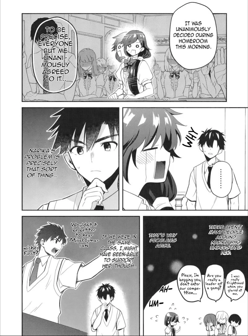 Saijo no Osewa Takane no Hana-darakena Meimon-kou de, Gakuin Ichi no Ojou-sama (Seikatsu Nouryoku Kaimu) wo Kagenagara Osewa suru Koto ni Narimashita Chapter 43 page 9
