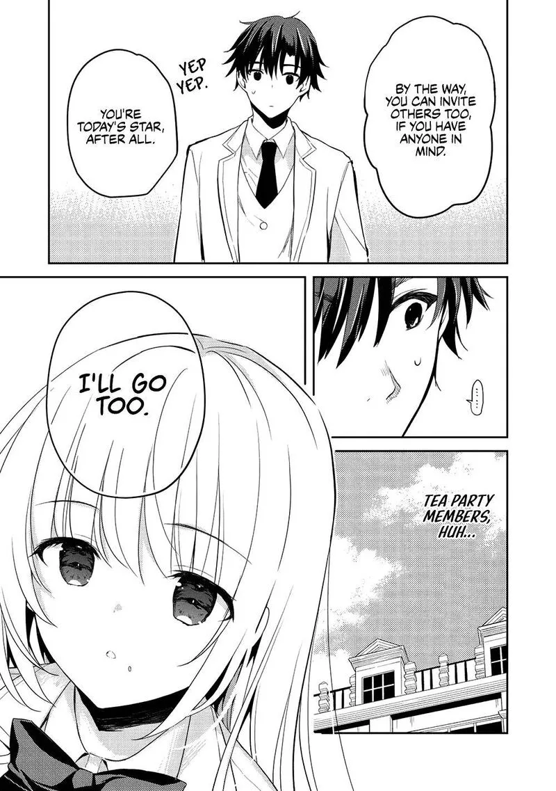 Saijo no Osewa Takane no Hana-darakena Meimon-kou de, Gakuin Ichi no Ojou-sama (Seikatsu Nouryoku Kaimu) wo Kagenagara Osewa suru Koto ni Narimashita Chapter 9 page 7