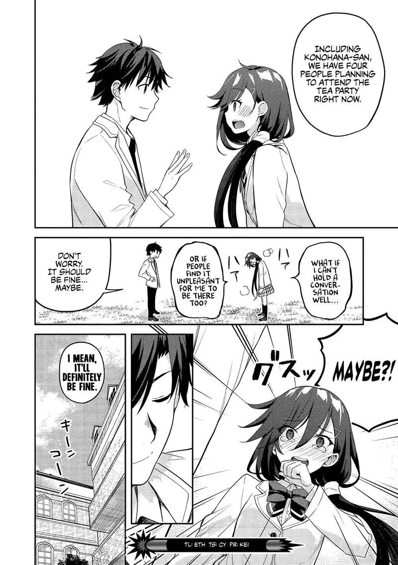 Saijo no Osewa Takane no Hana-darakena Meimon-kou de, Gakuin Ichi no Ojou-sama (Seikatsu Nouryoku Kaimu) wo Kagenagara Osewa suru Koto ni Narimashita Chapter 9 page 22