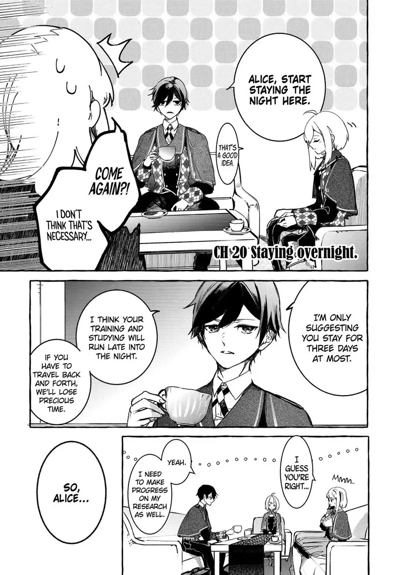 Saikyou Mahoushi no Inton Keikaku Chapter 20 page 1