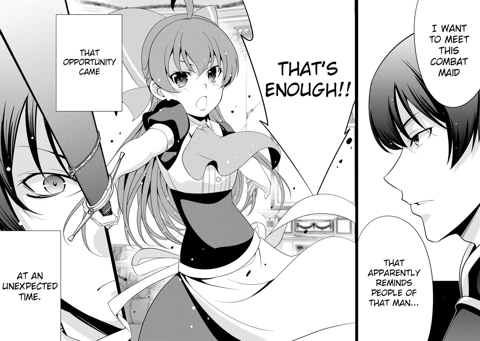 Saikyou no Kurokishi, Sentou Maid ni Tenshoku shimashita Chapter 21 page 15