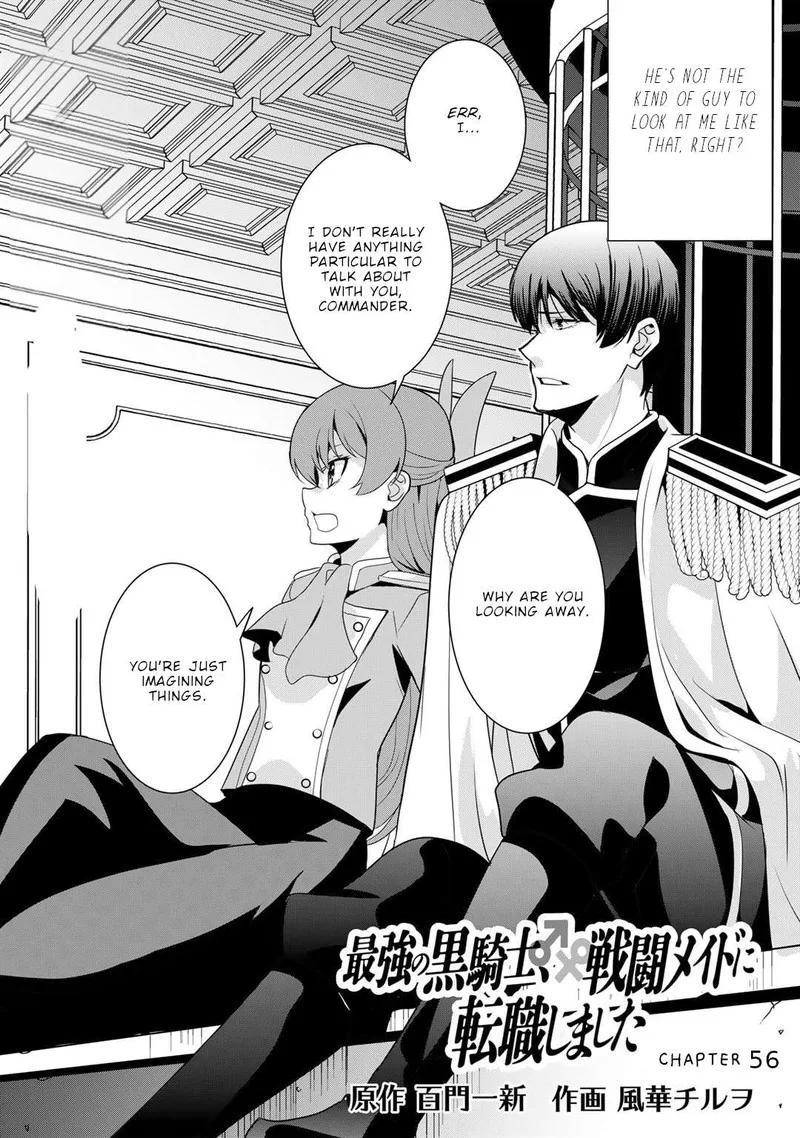 Saikyou no Kurokishi, Sentou Maid ni Tenshoku shimashita Chapter 56 page 2