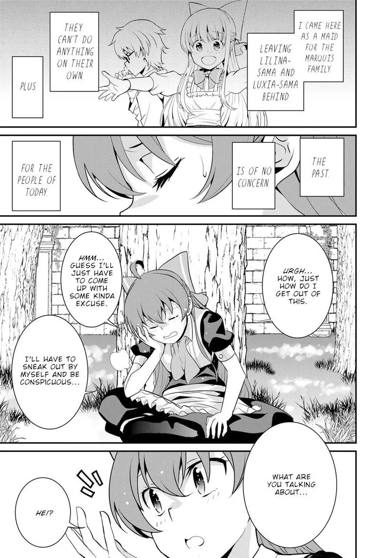 Saikyou no Kurokishi, Sentou Maid ni Tenshoku shimashita Chapter 61 page 12