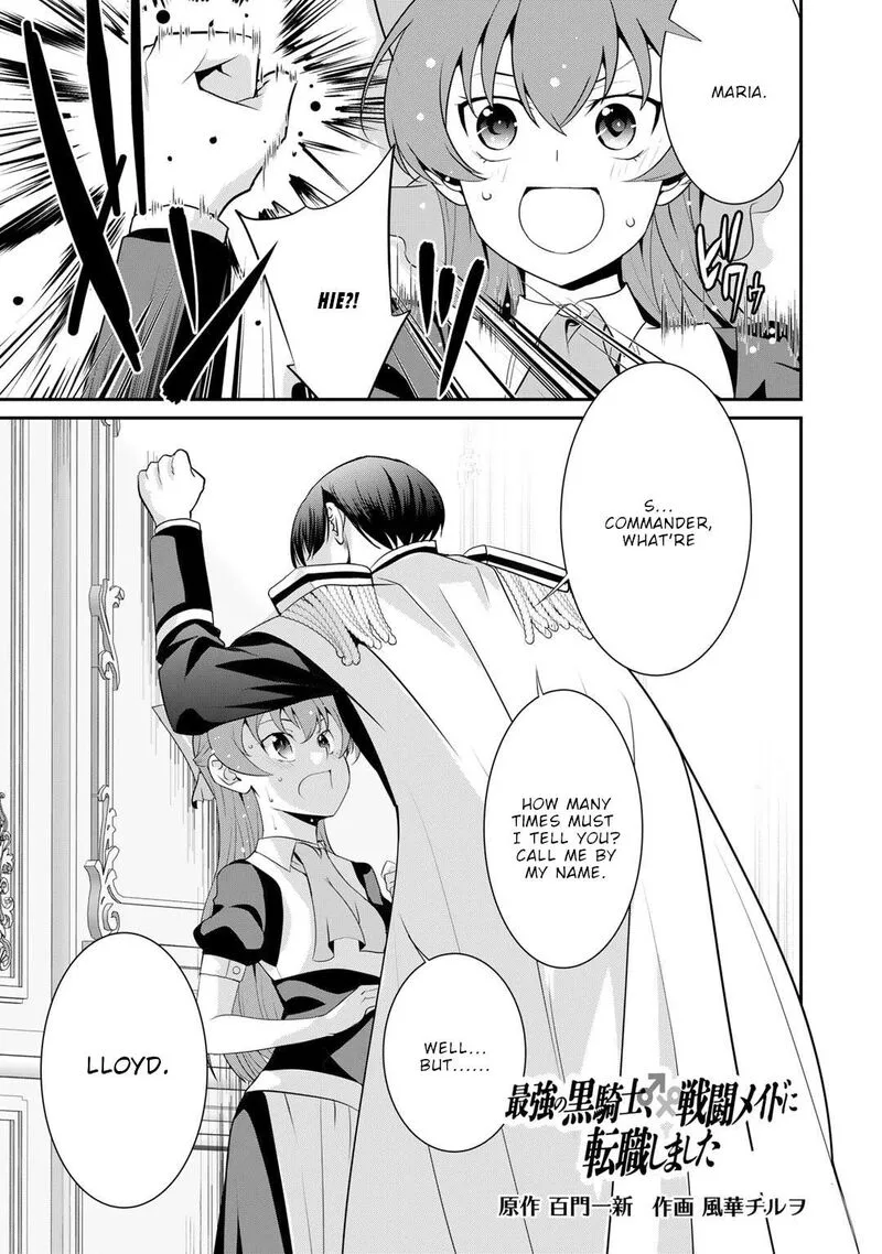 Saikyou no Kurokishi, Sentou Maid ni Tenshoku shimashita Chapter 61 page 2