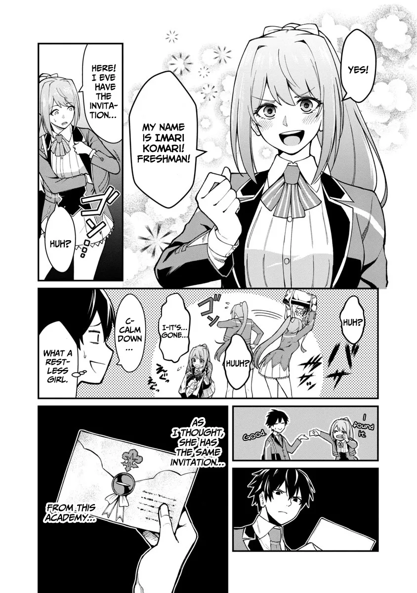 Saikyou no Maou ni Kitaerareta Yuusha Isekai Kikanshatati no Gakuen de Musou Suru Chapter 1.1 page 9