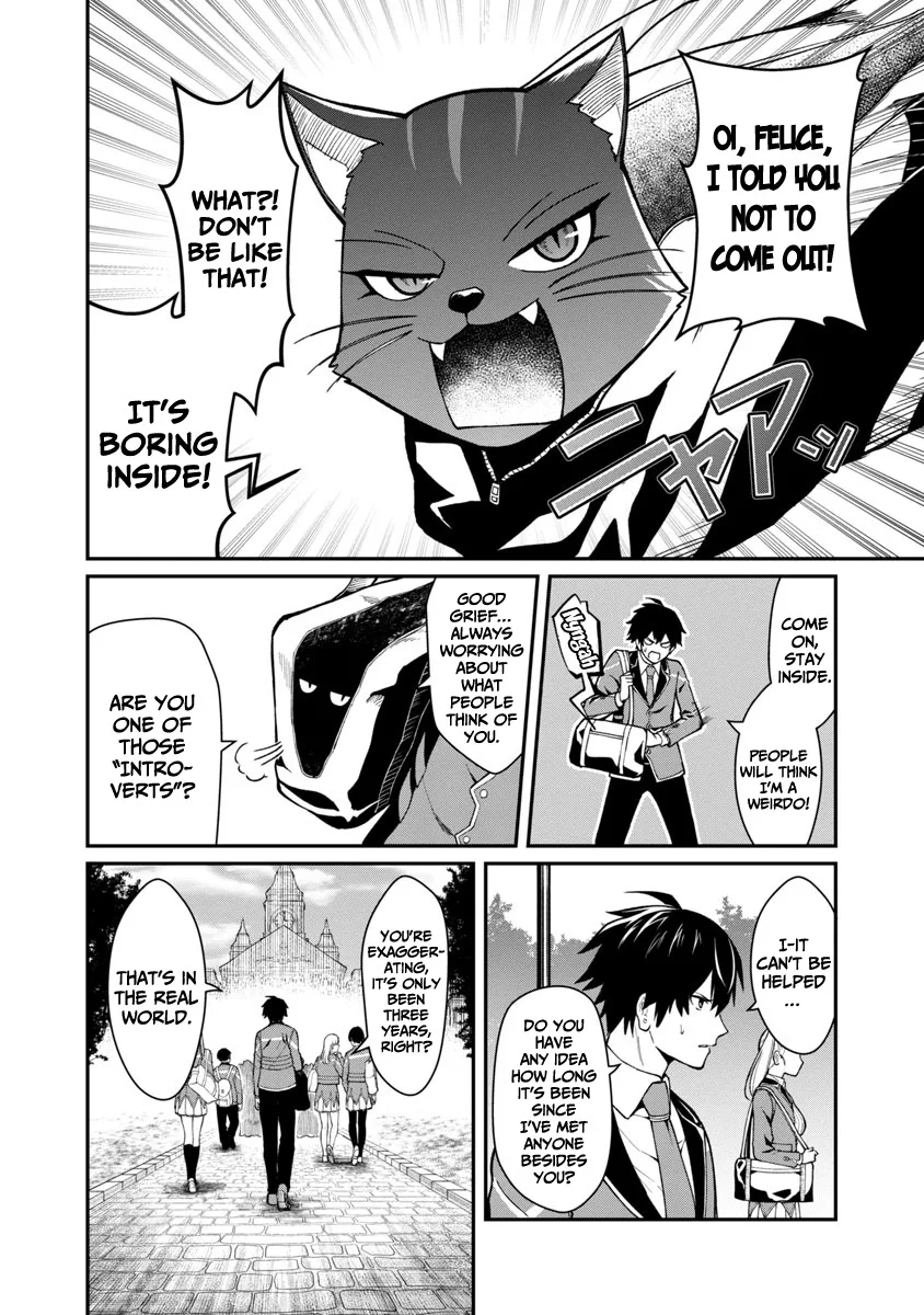 Saikyou no Maou ni Kitaerareta Yuusha Isekai Kikanshatati no Gakuen de Musou Suru Chapter 1.1 page 7