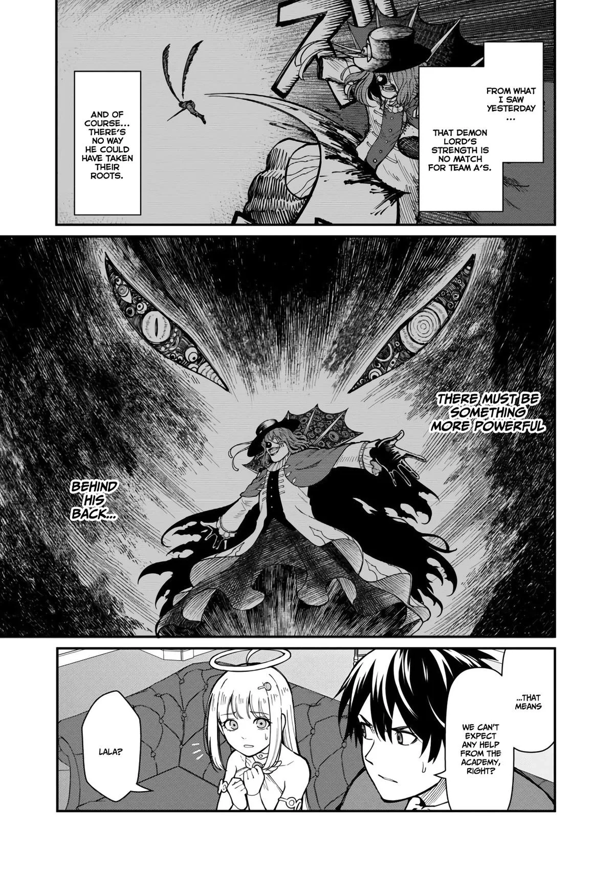 Saikyou no Maou ni Kitaerareta Yuusha Isekai Kikanshatati no Gakuen de Musou Suru Chapter 12 page 6
