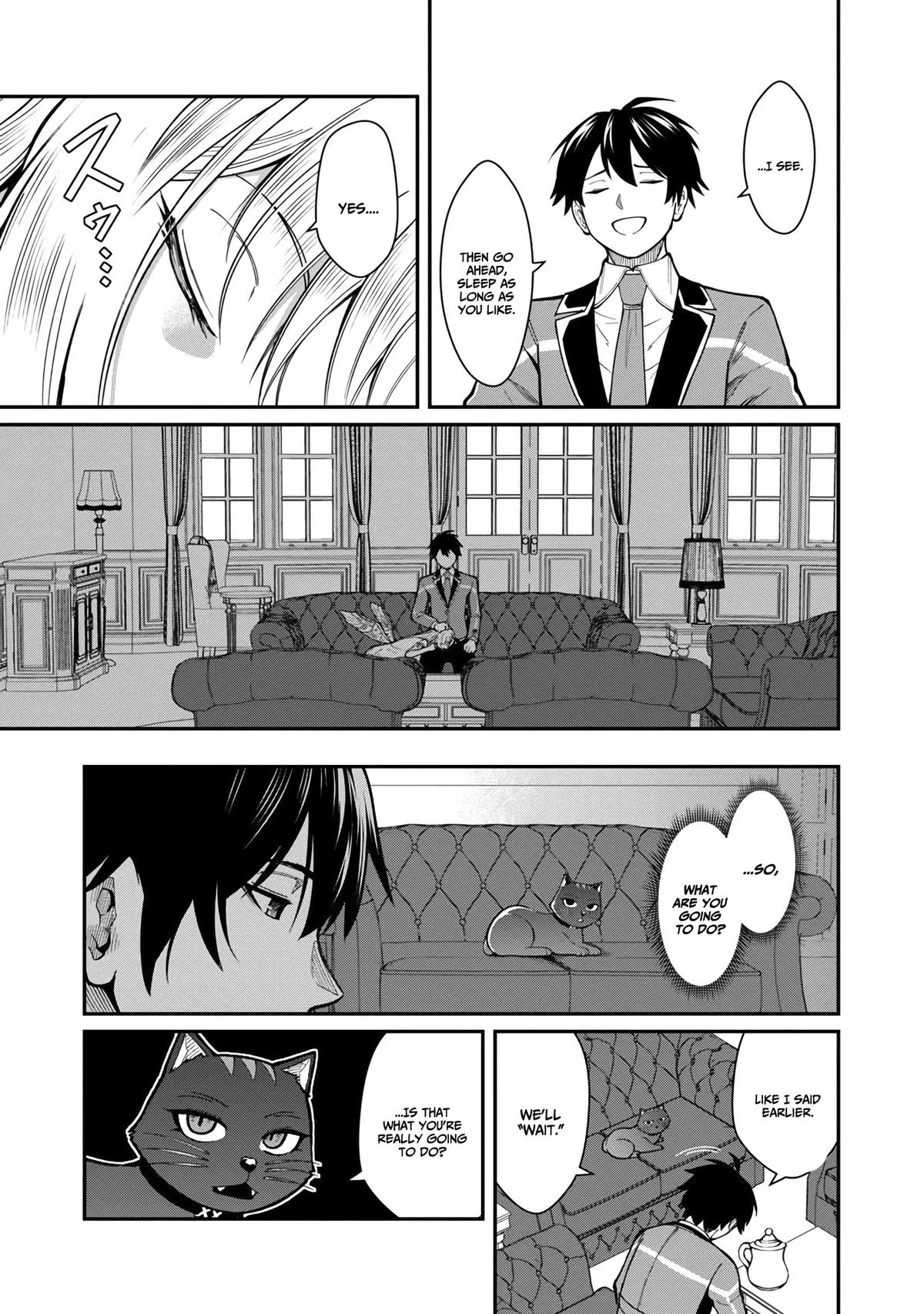 Saikyou no Maou ni Kitaerareta Yuusha Isekai Kikanshatati no Gakuen de Musou Suru Chapter 12 page 14