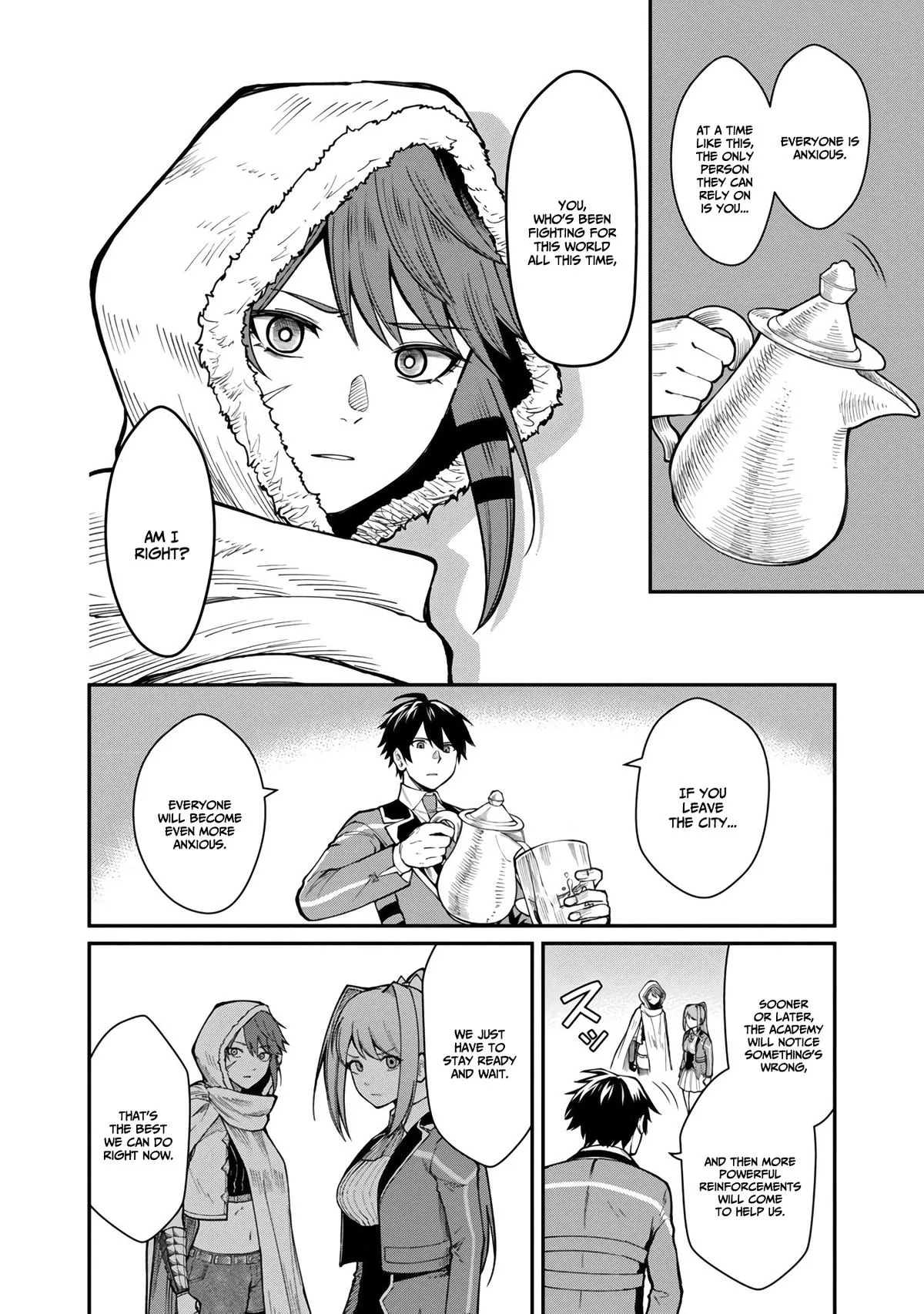Saikyou no Maou ni Kitaerareta Yuusha Isekai Kikanshatati no Gakuen de Musou Suru Chapter 12 page 9