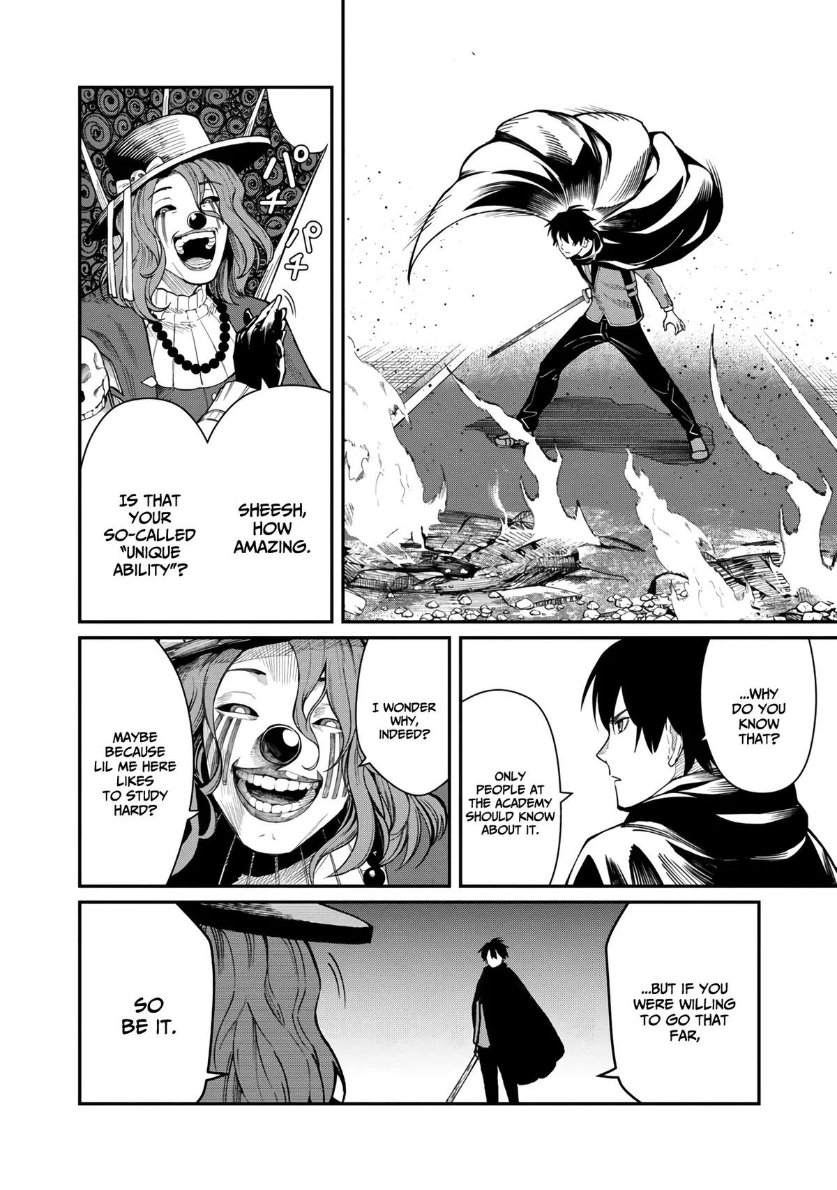 Saikyou no Maou ni Kitaerareta Yuusha Isekai Kikanshatati no Gakuen de Musou Suru Chapter 13 page 15
