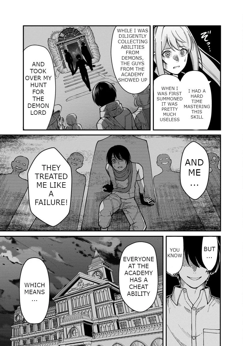 Saikyou no Maou ni Kitaerareta Yuusha Isekai Kikanshatati no Gakuen de Musou Suru Chapter 14 page 13