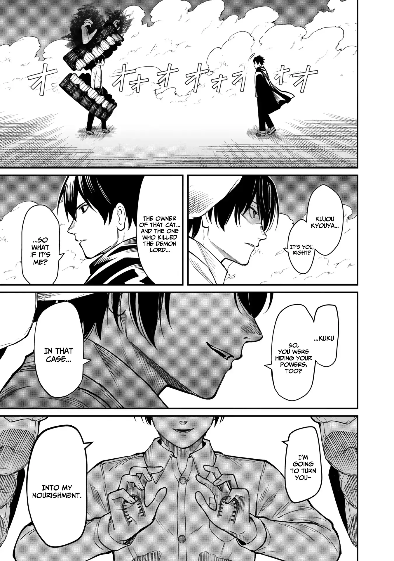Saikyou no Maou ni Kitaerareta Yuusha Isekai Kikanshatati no Gakuen de Musou Suru Chapter 16 page 23