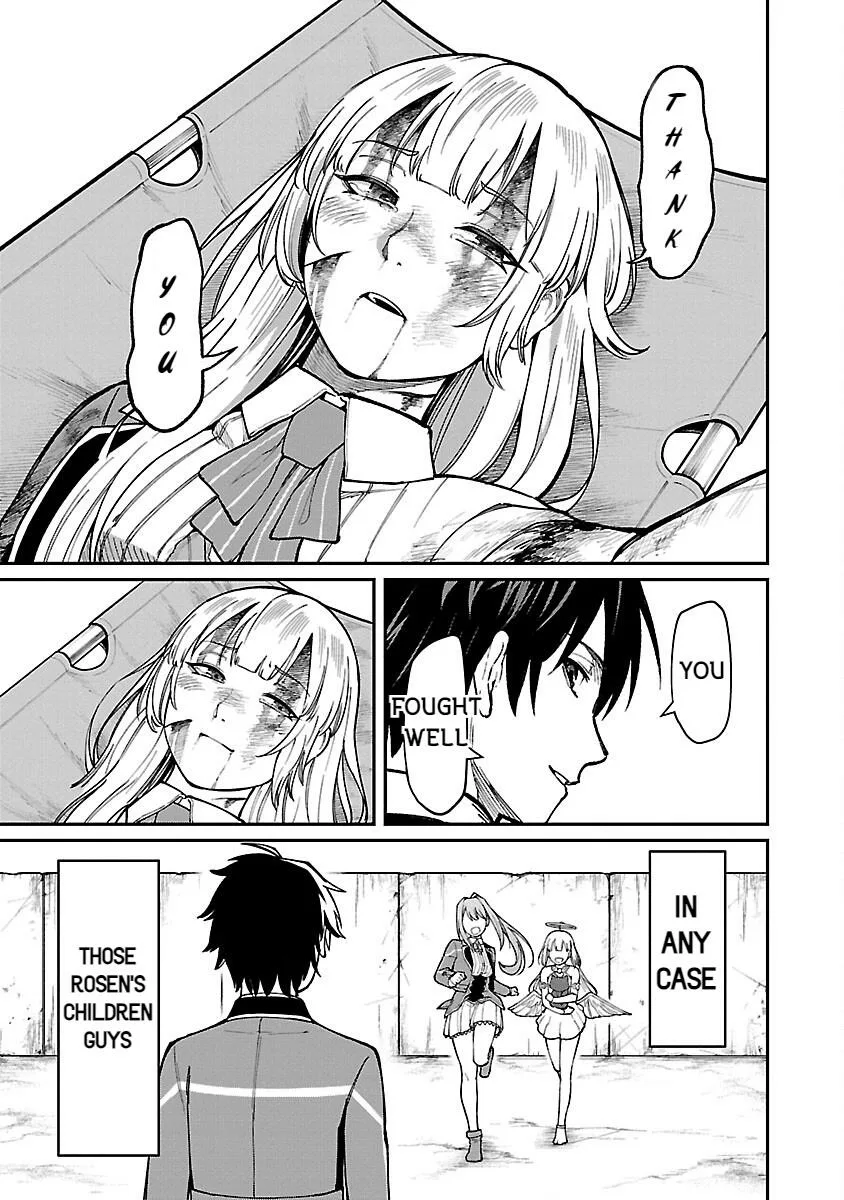 Saikyou no Maou ni Kitaerareta Yuusha Isekai Kikanshatati no Gakuen de Musou Suru Chapter 23 page 23
