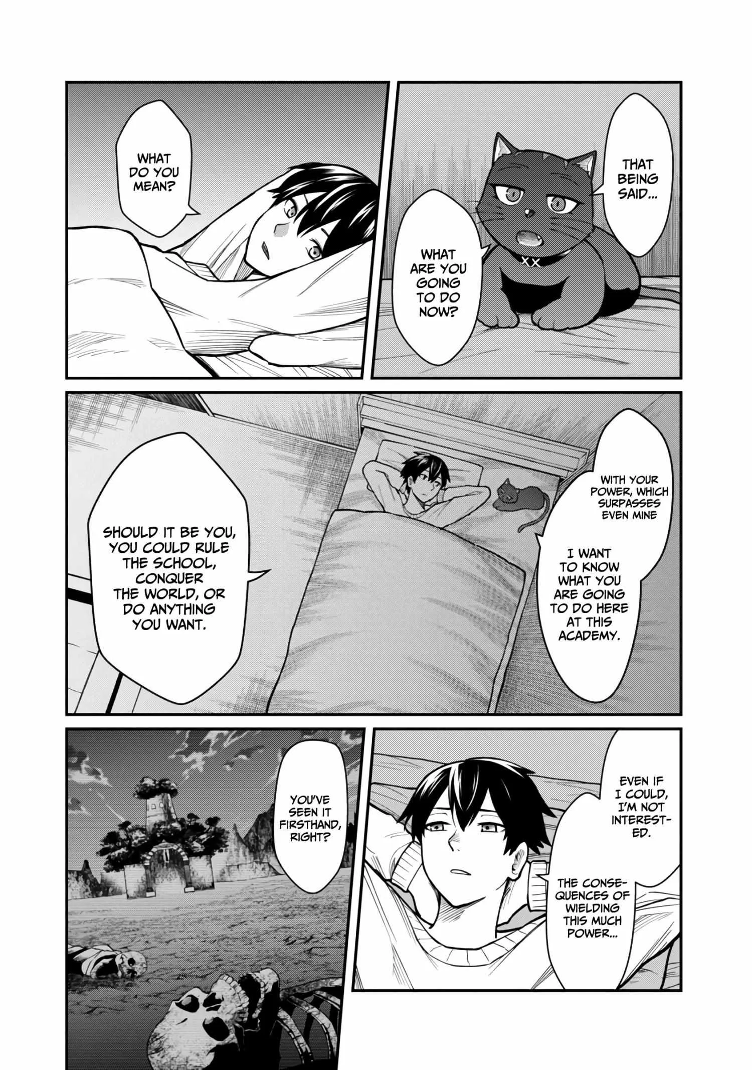 Saikyou no Maou ni Kitaerareta Yuusha Isekai Kikanshatati no Gakuen de Musou Suru Chapter 3 page 36