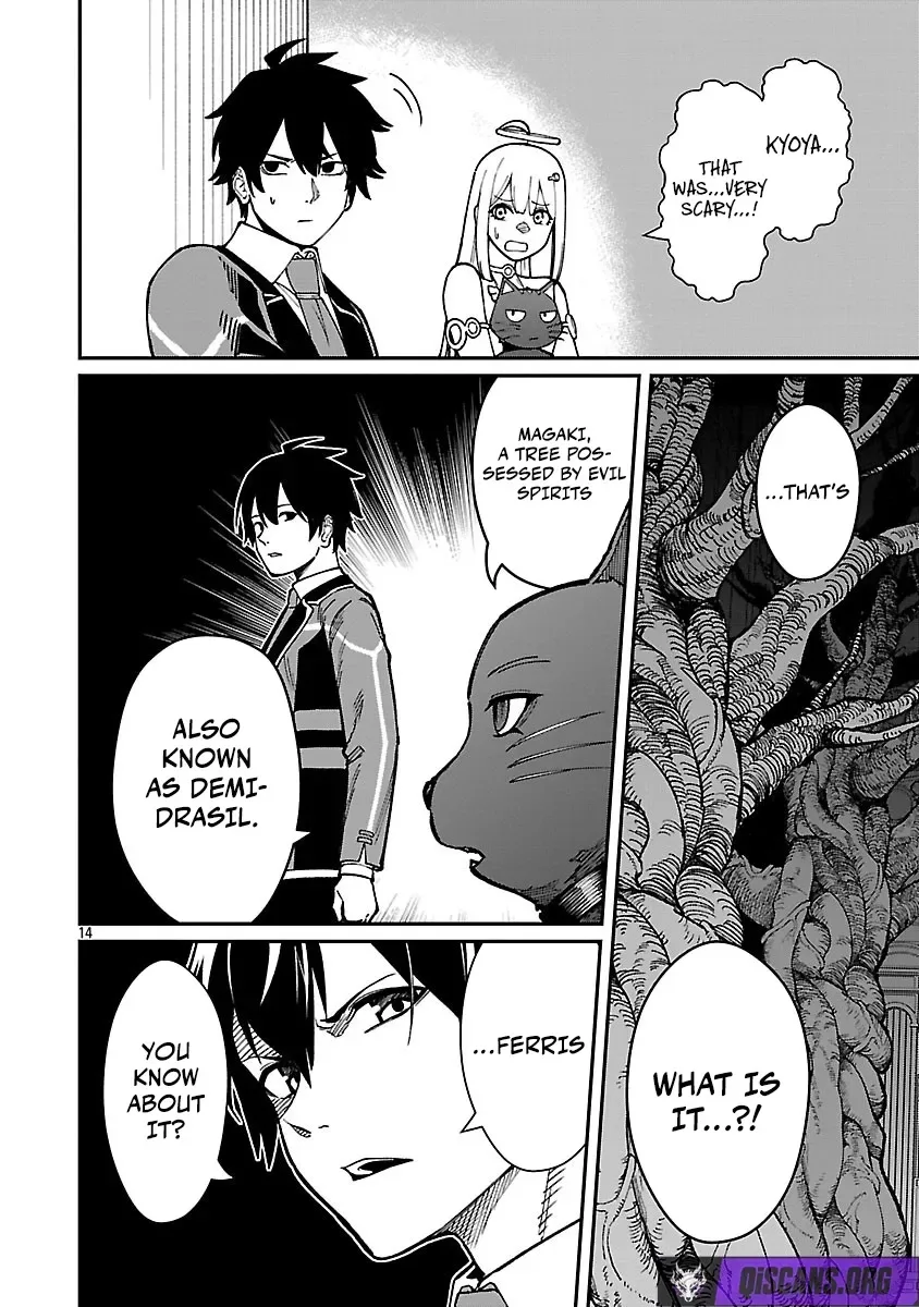 Saikyou no Maou ni Kitaerareta Yuusha Isekai Kikanshatati no Gakuen de Musou Suru Chapter 38 page 14