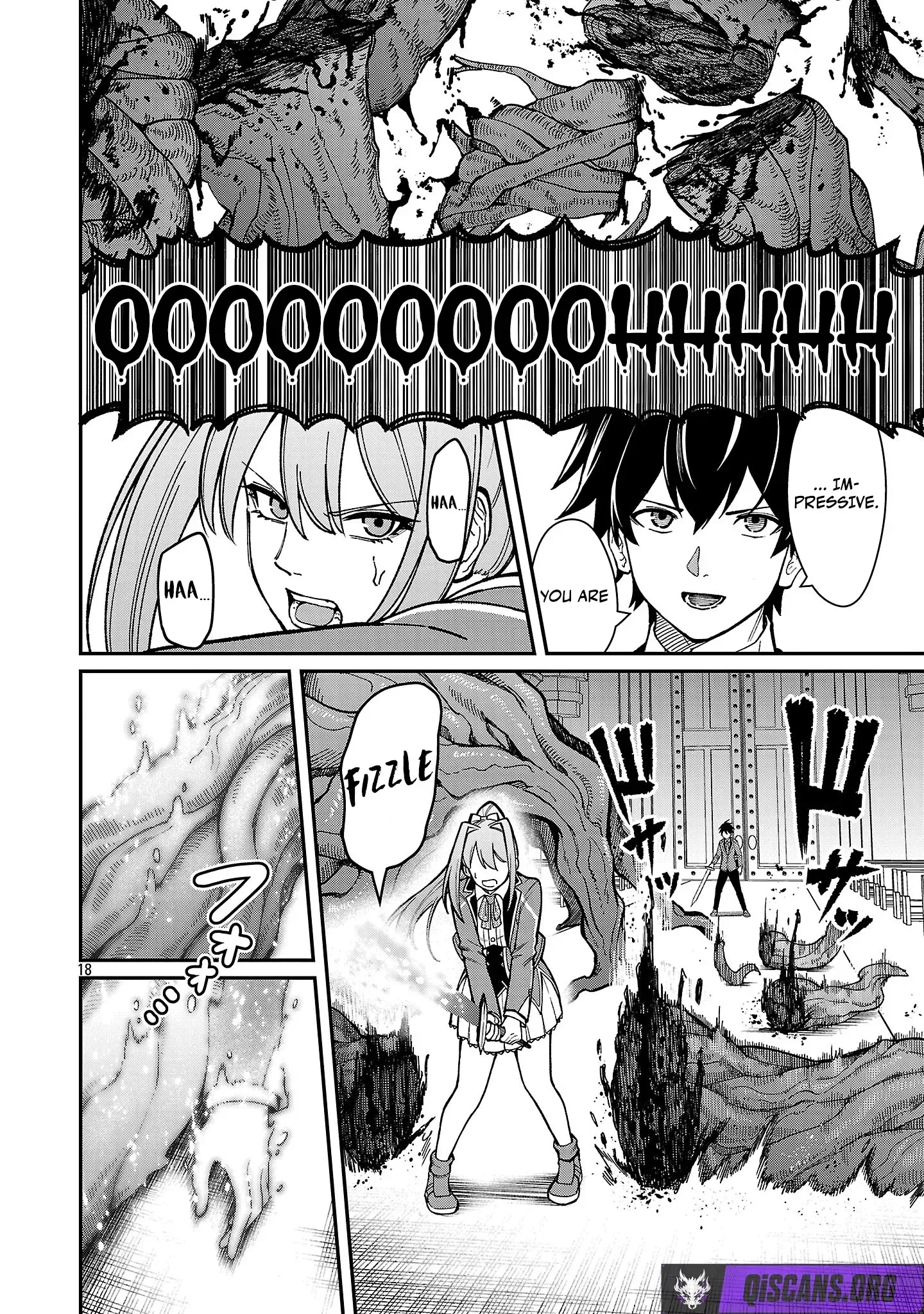 Saikyou no Maou ni Kitaerareta Yuusha Isekai Kikanshatati no Gakuen de Musou Suru Chapter 39 page 20