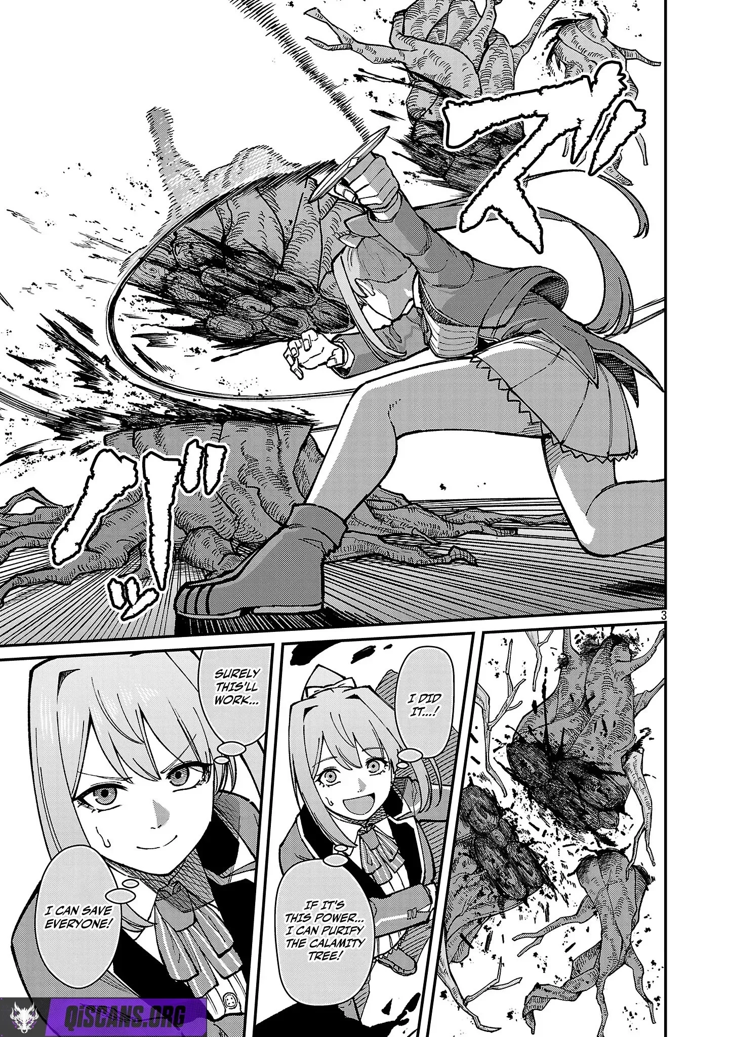 Saikyou no Maou ni Kitaerareta Yuusha Isekai Kikanshatati no Gakuen de Musou Suru Chapter 39 page 5