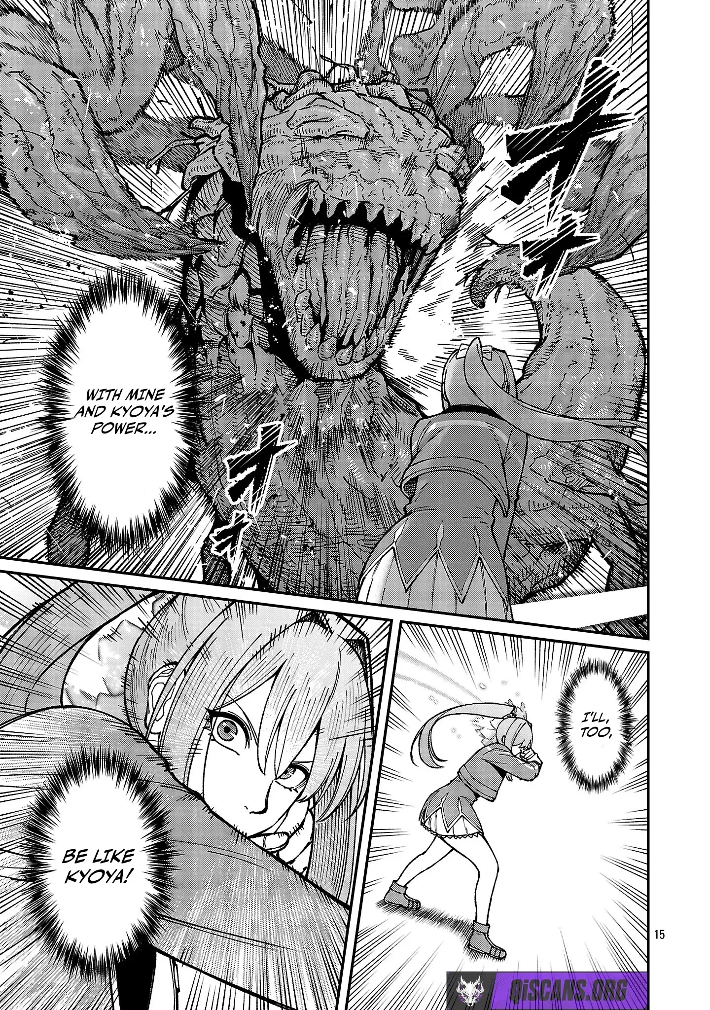 Saikyou no Maou ni Kitaerareta Yuusha Isekai Kikanshatati no Gakuen de Musou Suru Chapter 39 page 17