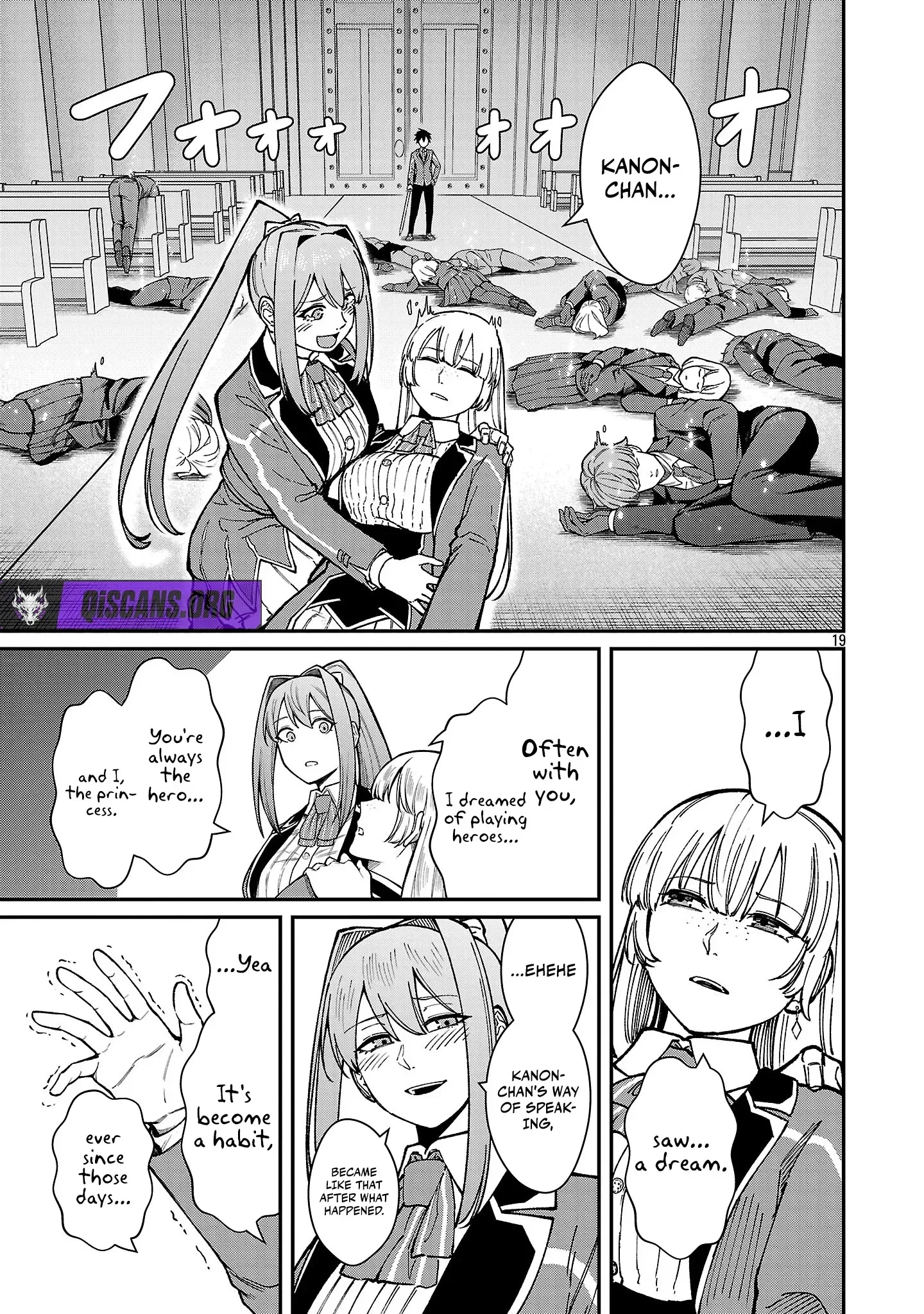 Saikyou no Maou ni Kitaerareta Yuusha Isekai Kikanshatati no Gakuen de Musou Suru Chapter 39 page 21