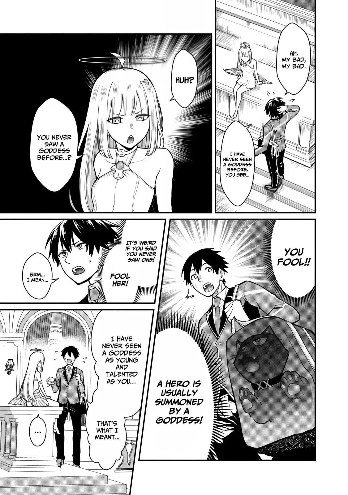 Saikyou no Maou ni Kitaerareta Yuusha Isekai Kikanshatati no Gakuen de Musou Suru Chapter 4 page 12