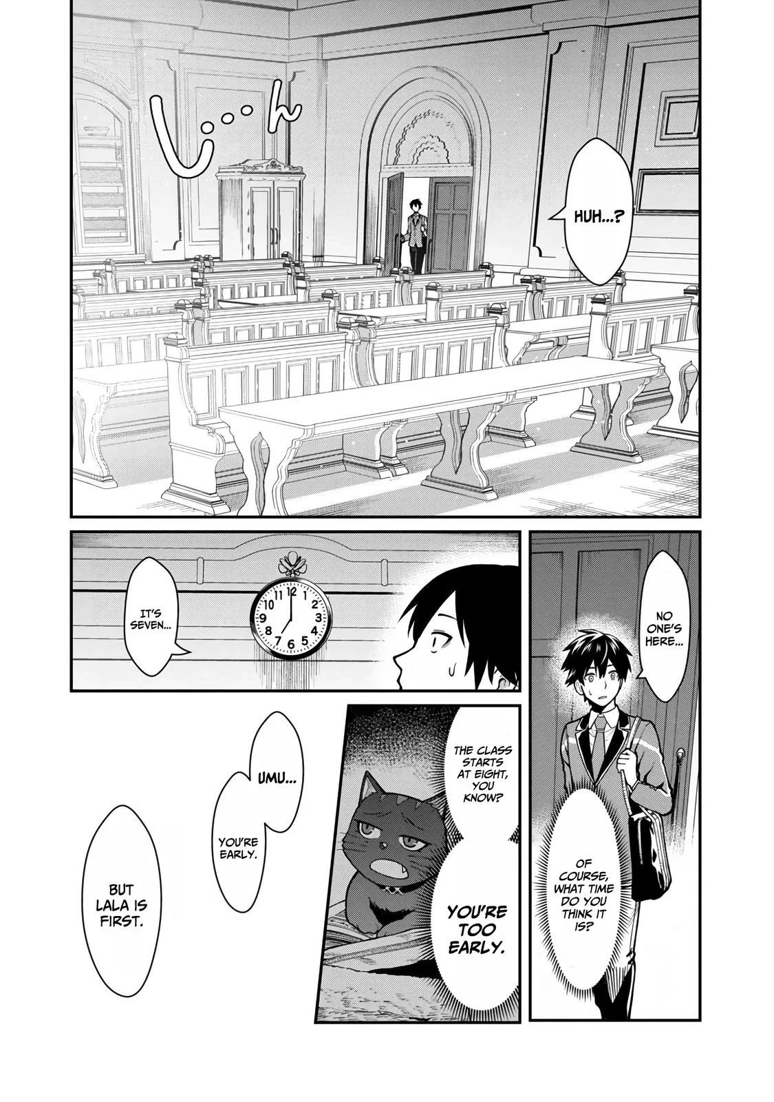 Saikyou no Maou ni Kitaerareta Yuusha Isekai Kikanshatati no Gakuen de Musou Suru Chapter 4 page 7