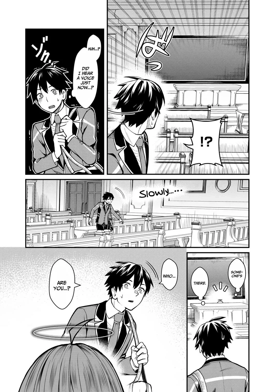 Saikyou no Maou ni Kitaerareta Yuusha Isekai Kikanshatati no Gakuen de Musou Suru Chapter 4 page 8