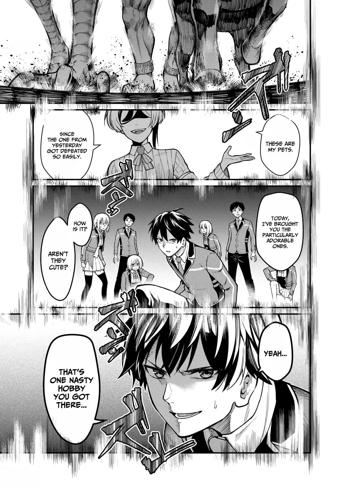 Saikyou no Maou ni Kitaerareta Yuusha Isekai Kikanshatati no Gakuen de Musou Suru Chapter 4 page 22