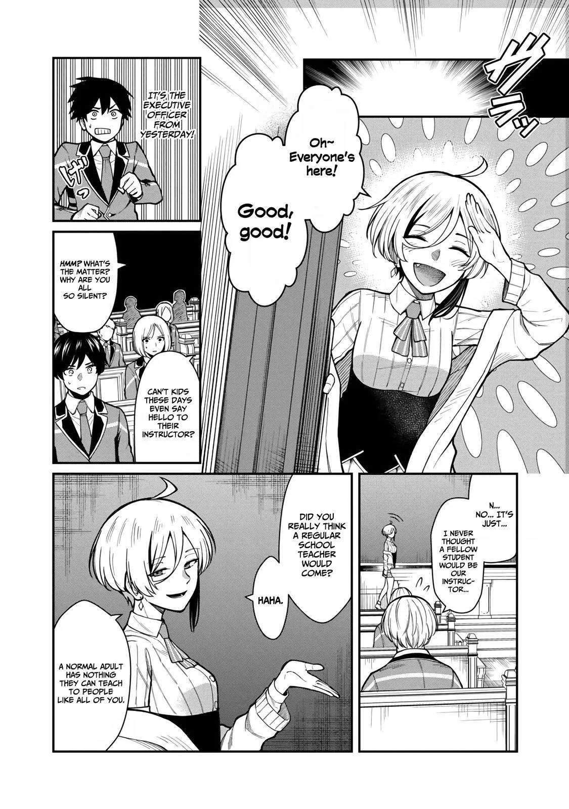Saikyou no Maou ni Kitaerareta Yuusha Isekai Kikanshatati no Gakuen de Musou Suru Chapter 4 page 17