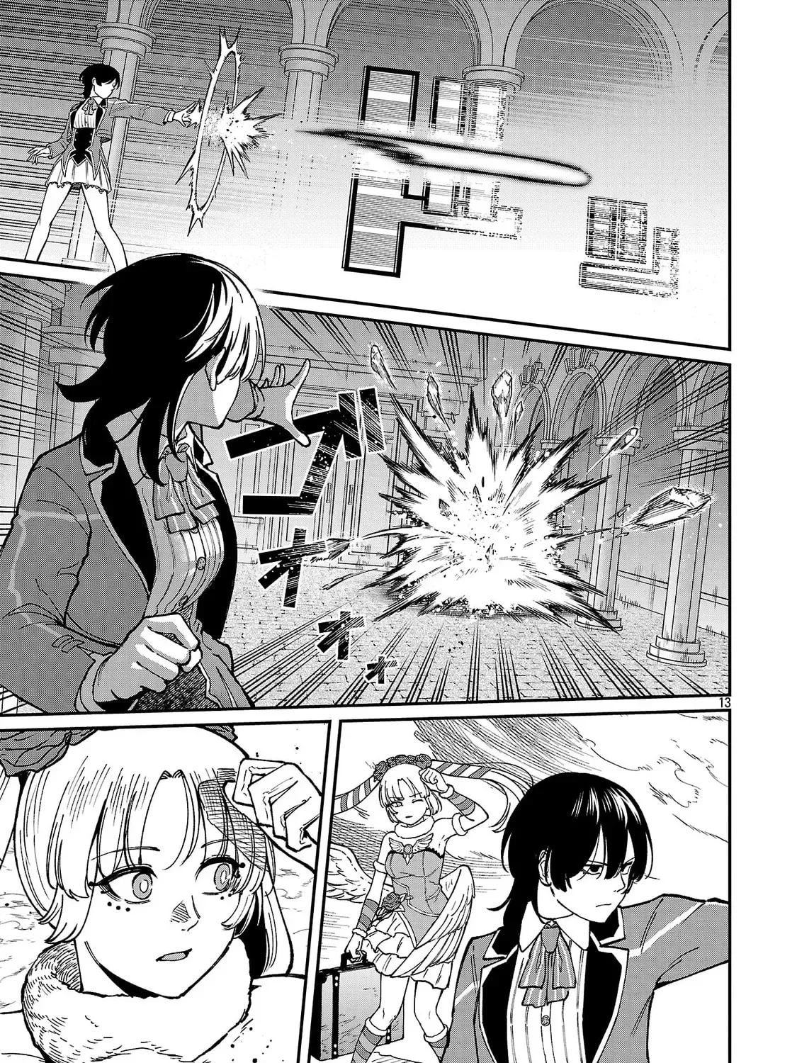 Saikyou no Maou ni Kitaerareta Yuusha Isekai Kikanshatati no Gakuen de Musou Suru Chapter 40.2 page 7