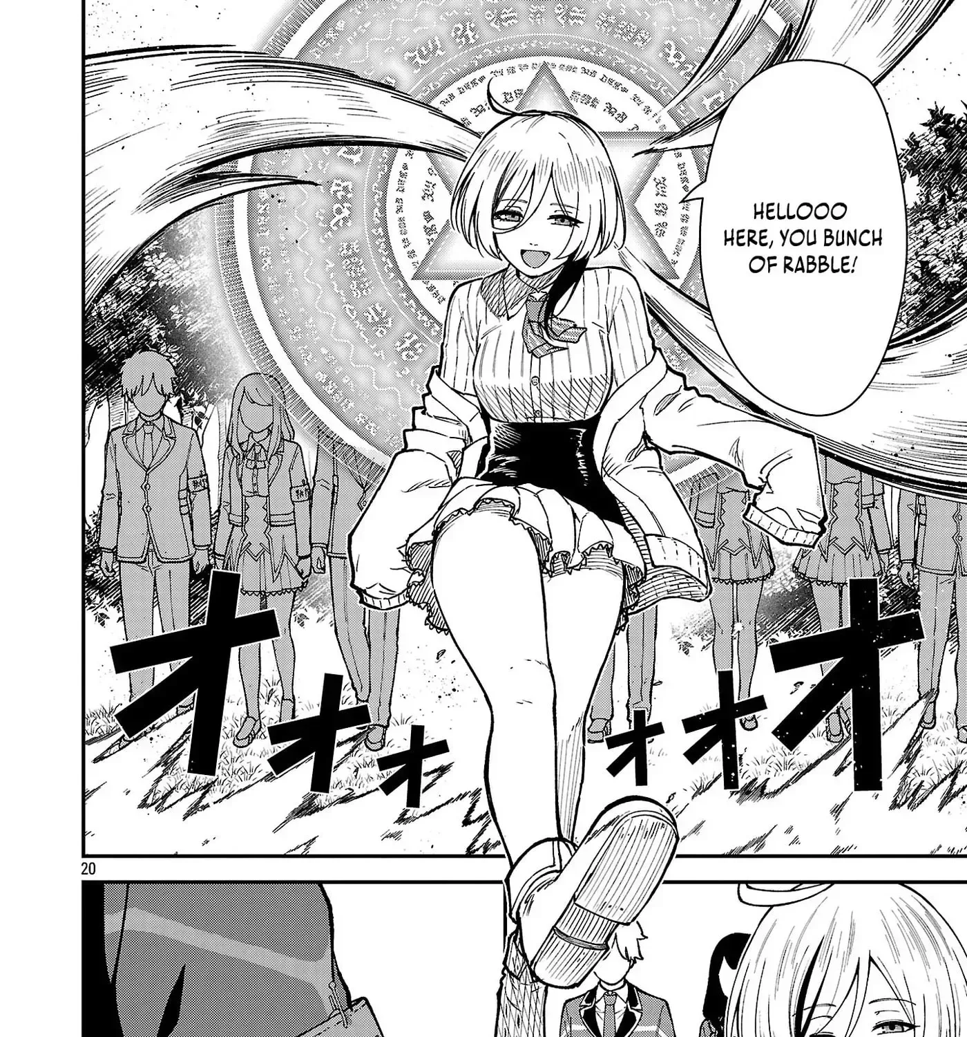 Saikyou no Maou ni Kitaerareta Yuusha Isekai Kikanshatati no Gakuen de Musou Suru Chapter 40.2 page 21