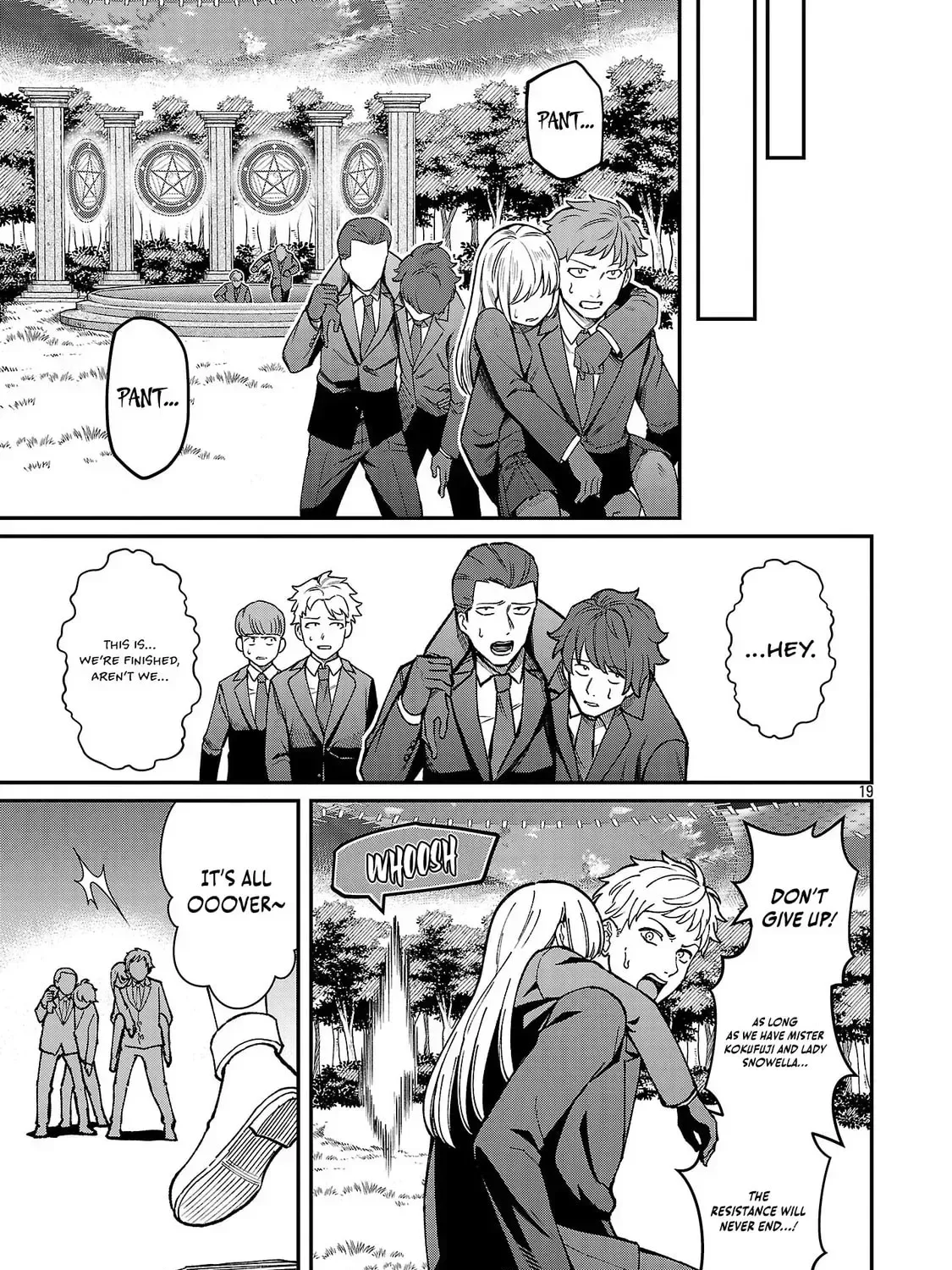 Saikyou no Maou ni Kitaerareta Yuusha Isekai Kikanshatati no Gakuen de Musou Suru Chapter 40.2 page 19