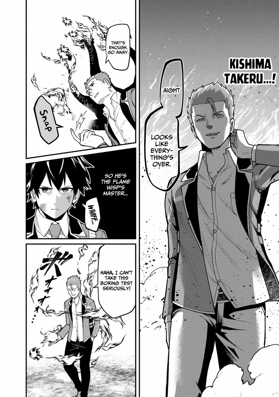 Saikyou no Maou ni Kitaerareta Yuusha Isekai Kikanshatati no Gakuen de Musou Suru Chapter 5 page 21
