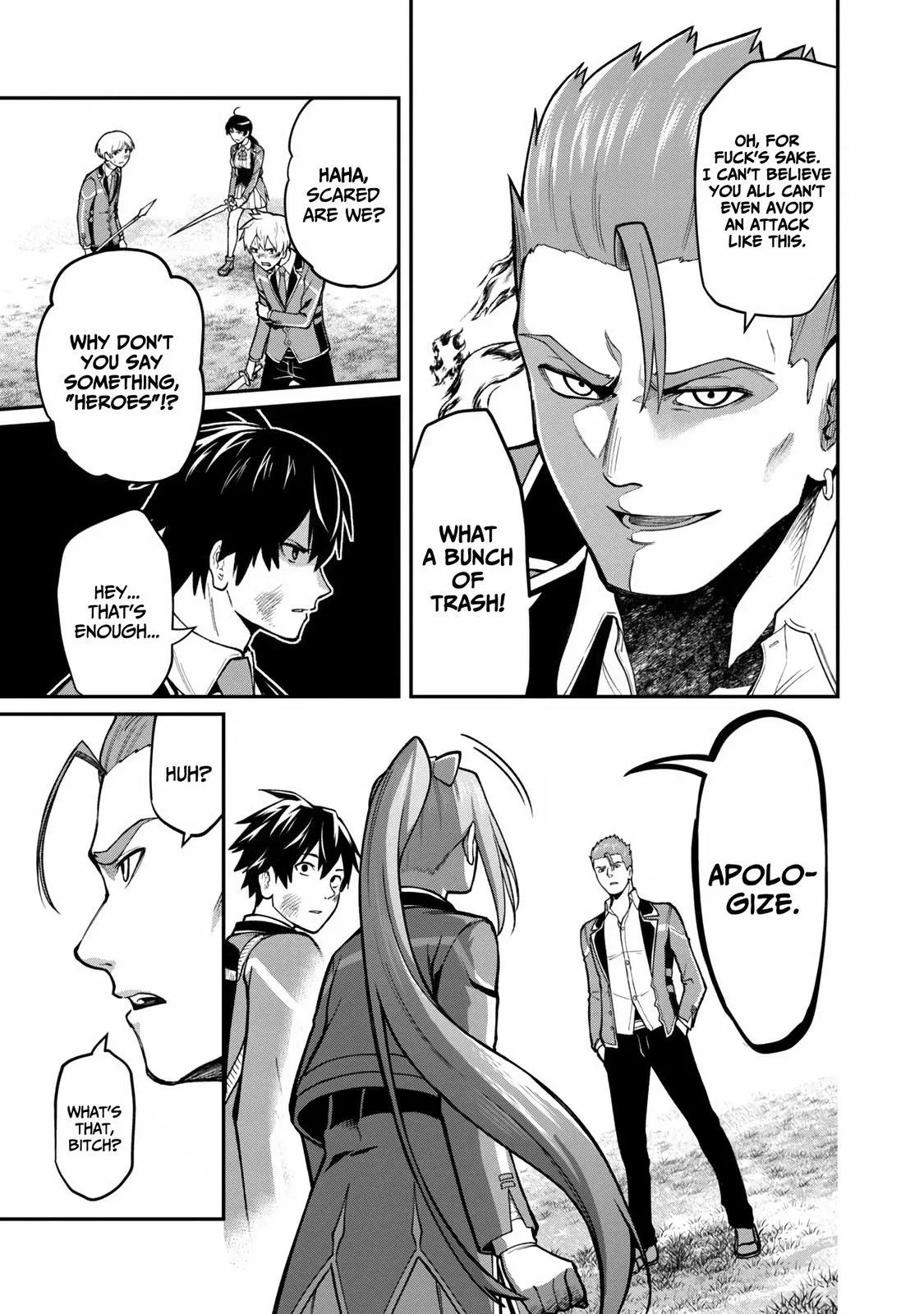 Saikyou no Maou ni Kitaerareta Yuusha Isekai Kikanshatati no Gakuen de Musou Suru Chapter 5 page 22