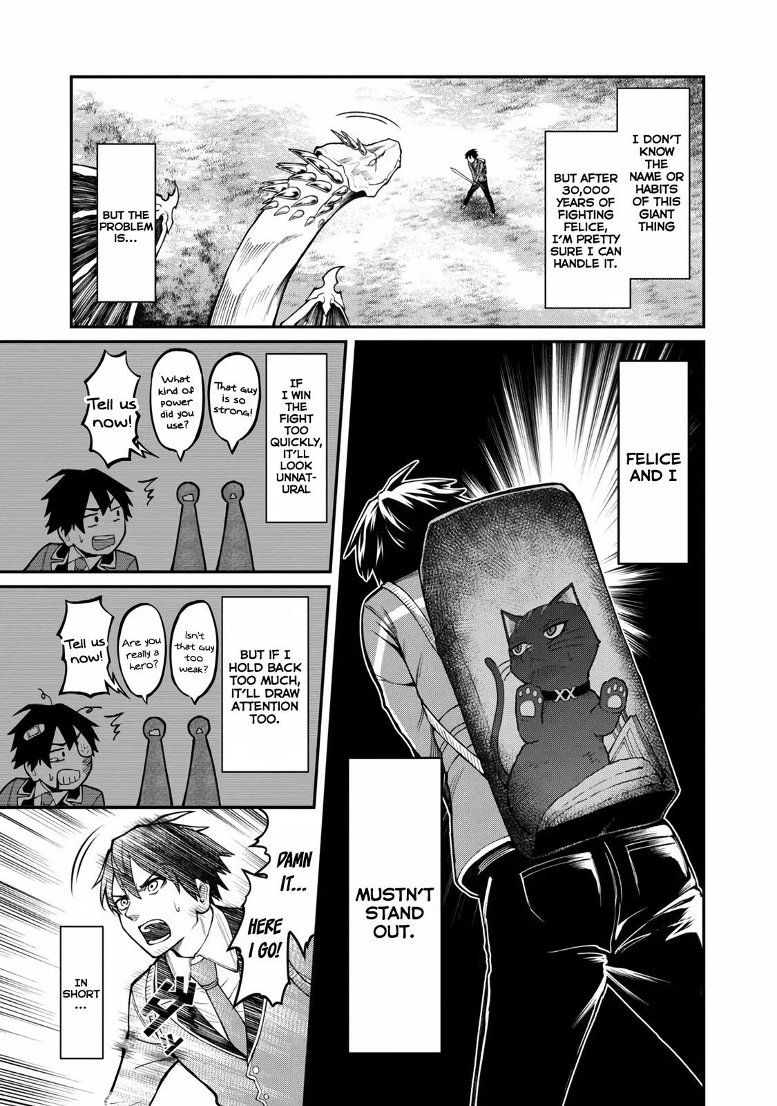 Saikyou no Maou ni Kitaerareta Yuusha Isekai Kikanshatati no Gakuen de Musou Suru Chapter 5 page 5