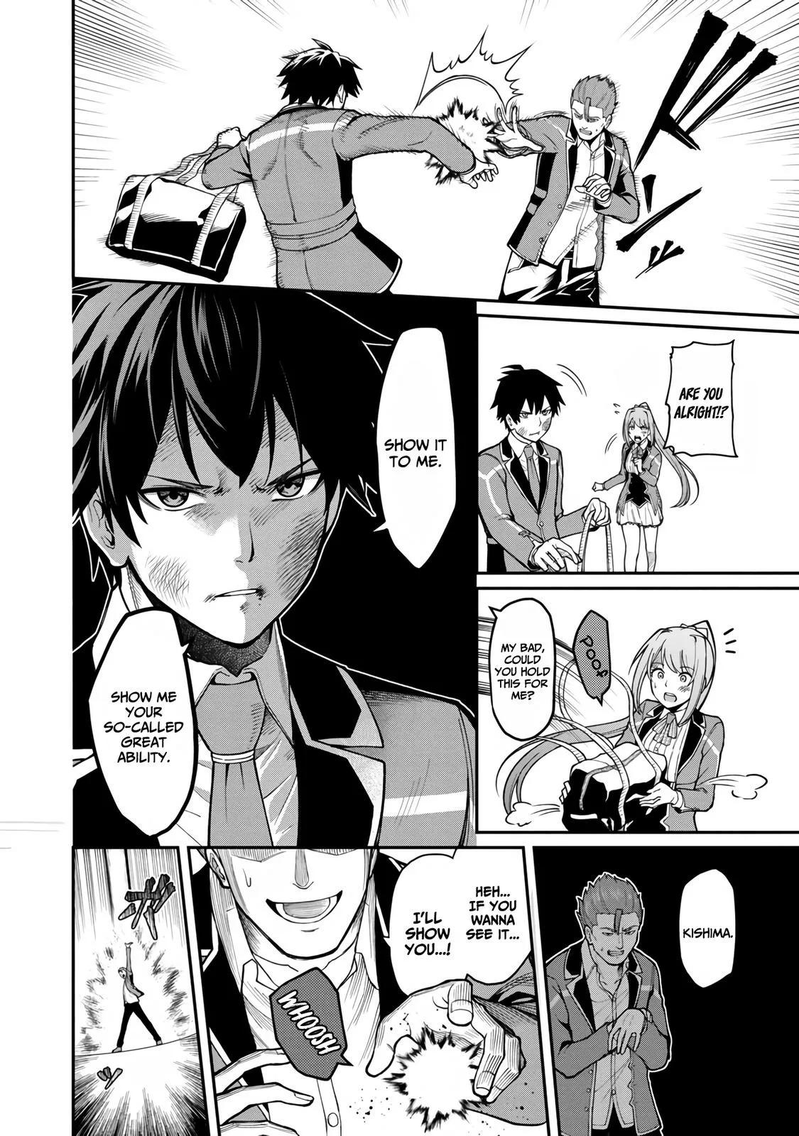 Saikyou no Maou ni Kitaerareta Yuusha Isekai Kikanshatati no Gakuen de Musou Suru Chapter 6 page 17