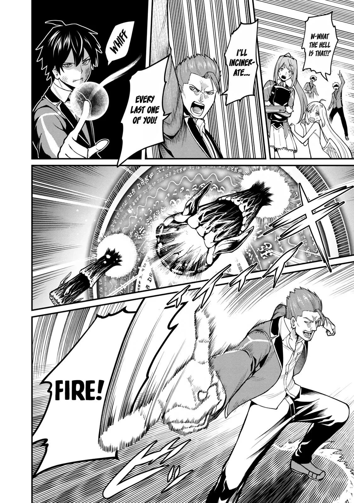 Saikyou no Maou ni Kitaerareta Yuusha Isekai Kikanshatati no Gakuen de Musou Suru Chapter 6 page 19