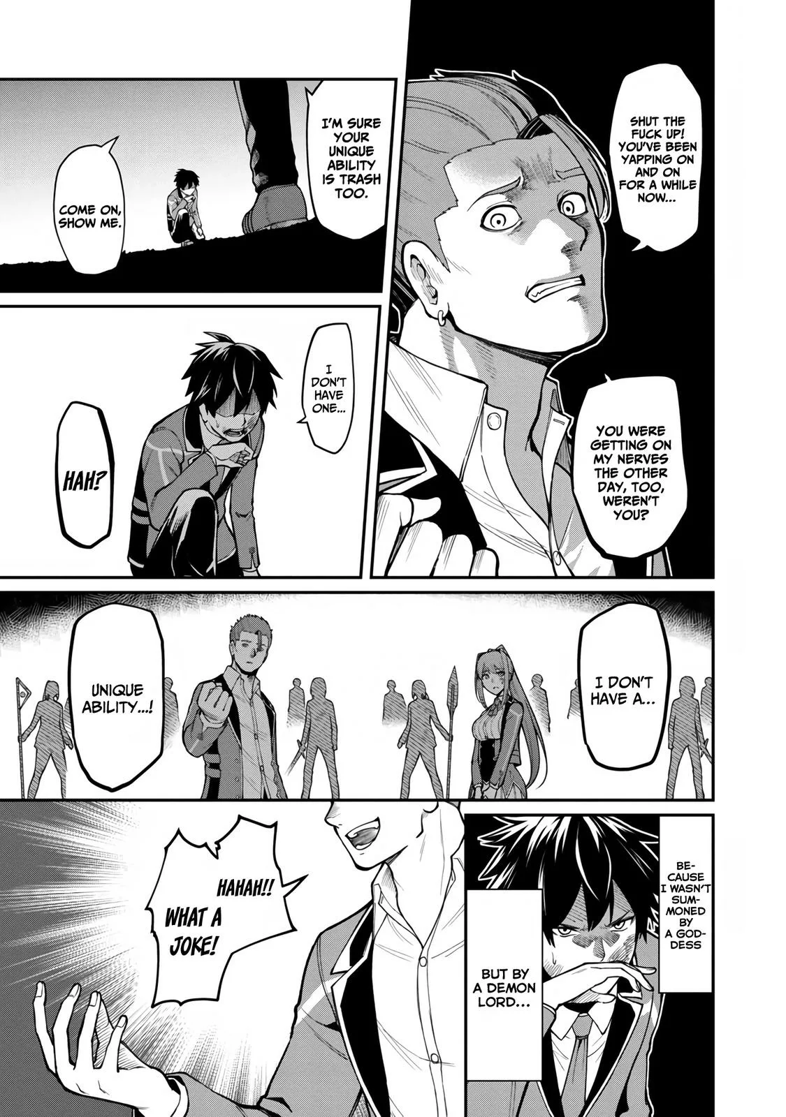 Saikyou no Maou ni Kitaerareta Yuusha Isekai Kikanshatati no Gakuen de Musou Suru Chapter 6 page 14