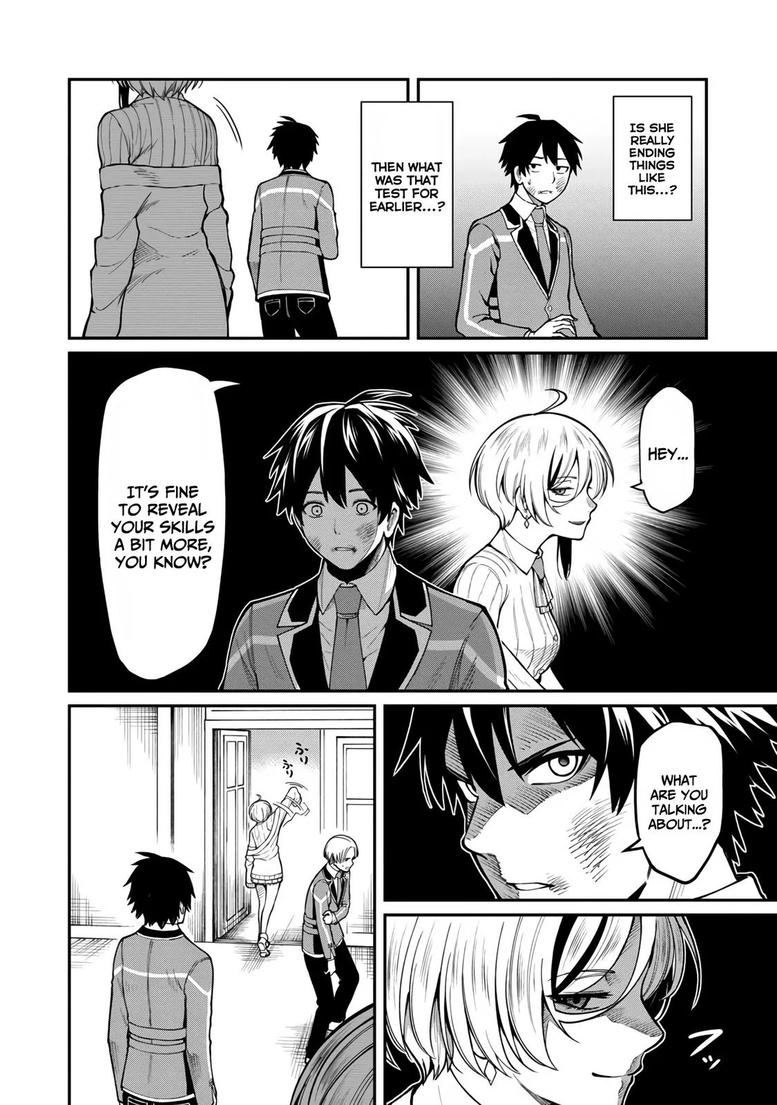 Saikyou no Maou ni Kitaerareta Yuusha Isekai Kikanshatati no Gakuen de Musou Suru Chapter 6 page 27