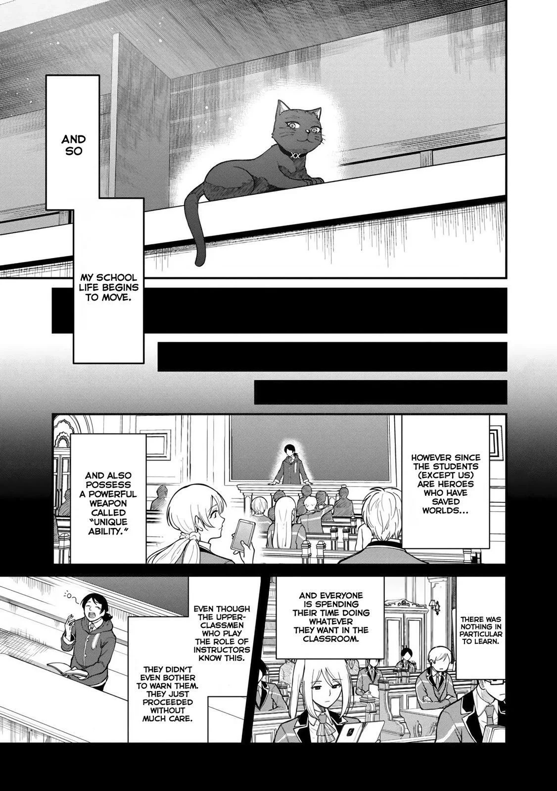 Saikyou no Maou ni Kitaerareta Yuusha Isekai Kikanshatati no Gakuen de Musou Suru Chapter 7 page 24